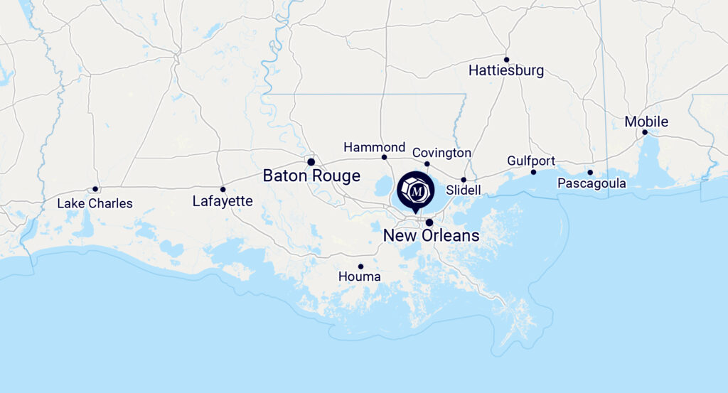 Mahley's Supply Company Service Area